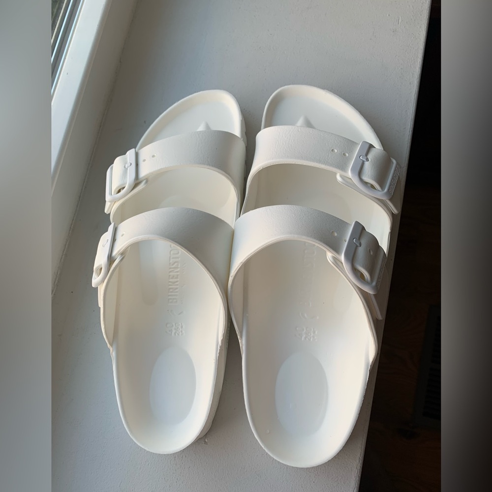 Birkenstock Arizona Eva white size 9/9.5